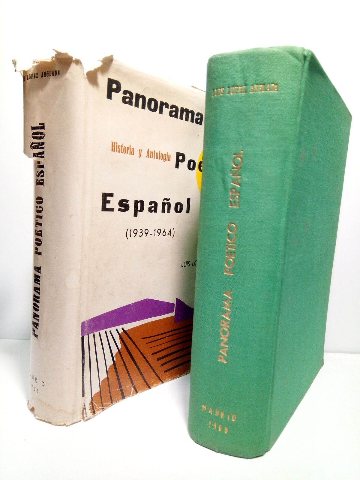 LOPEZ ANGLADA, Luis - Panorama potico espaol. (Historia y Antologa 1939-1964)