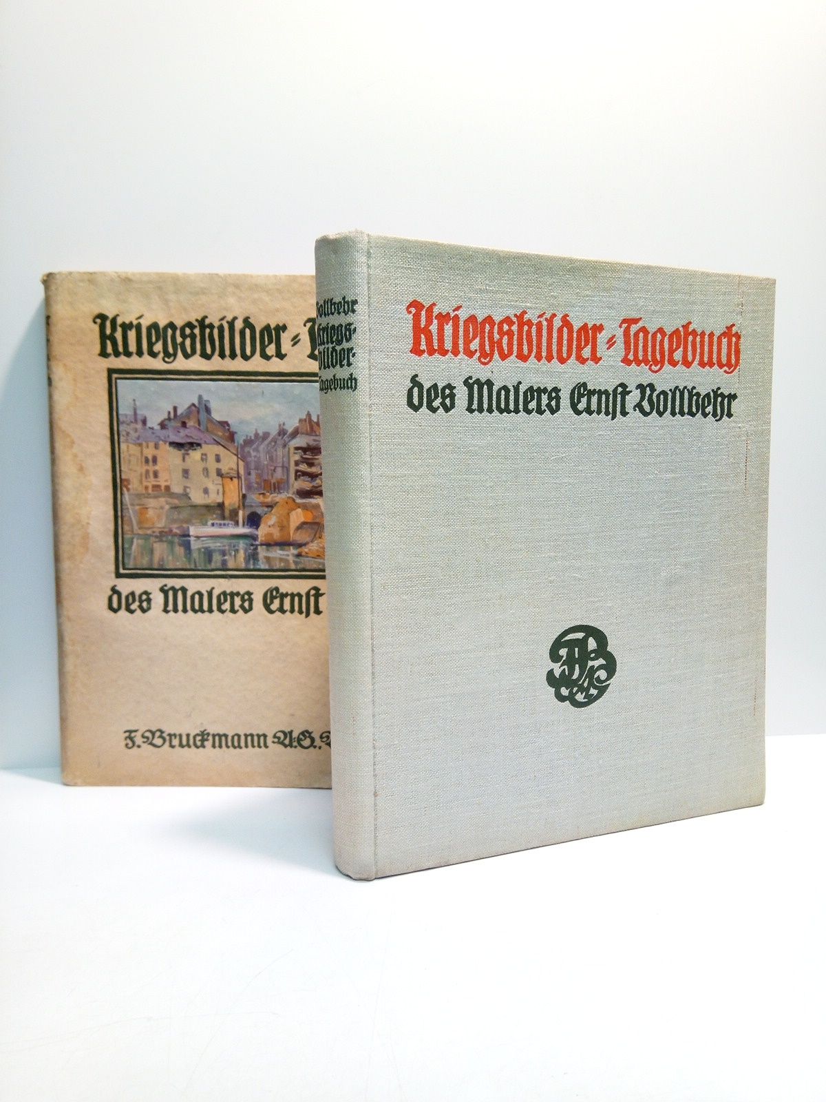 VOLLBEHR, Ernst - Kriegsbilder Lagerbuch /  Des malers ERNST VOLLBEHR