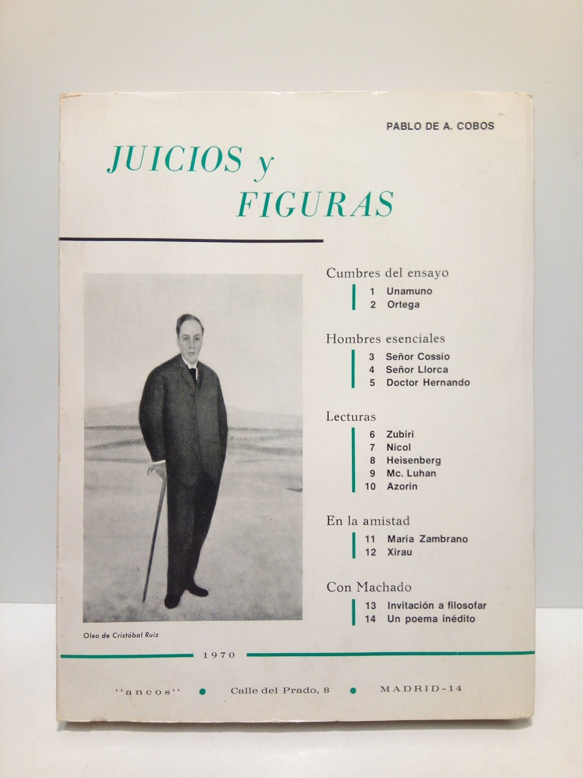 COBOS, Pablo de A. - Juicios y Figuras