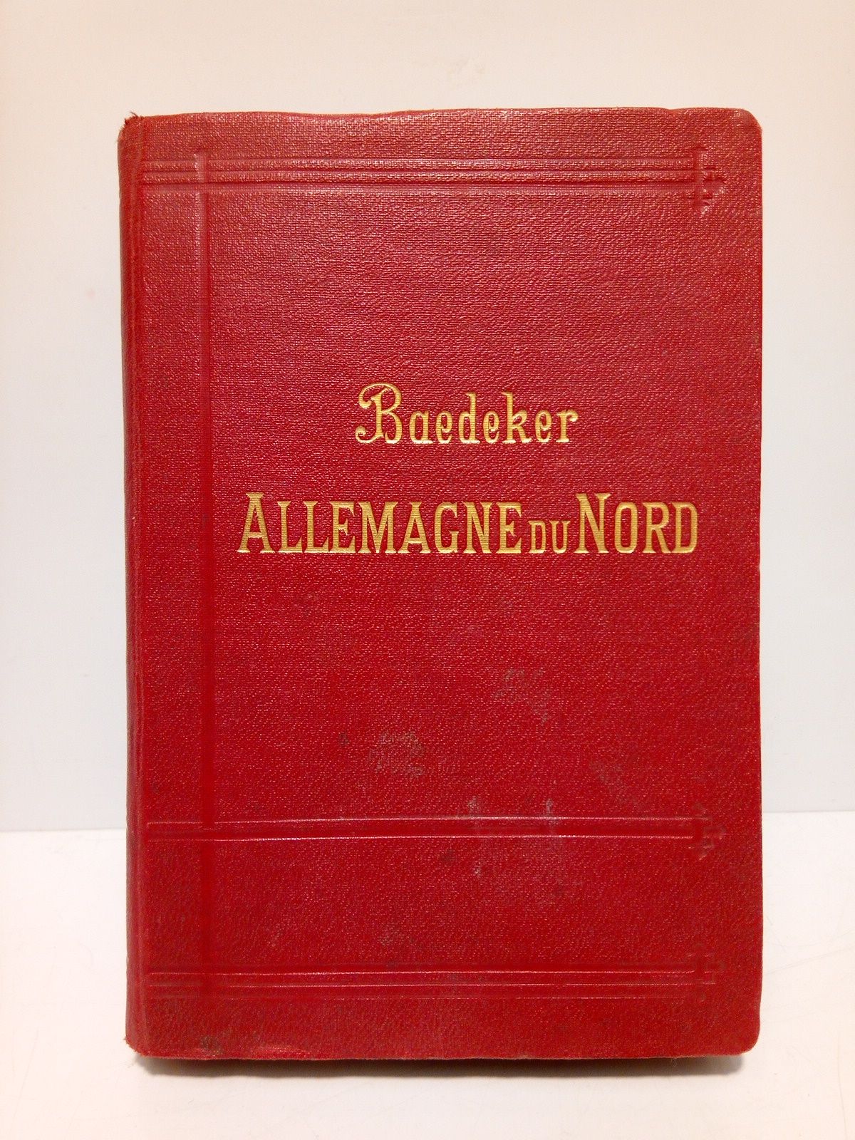 BAEDEKER, Karl - Allemagne du Nord. Manuel du voyageur. Avec 22 cartes et 70 plans