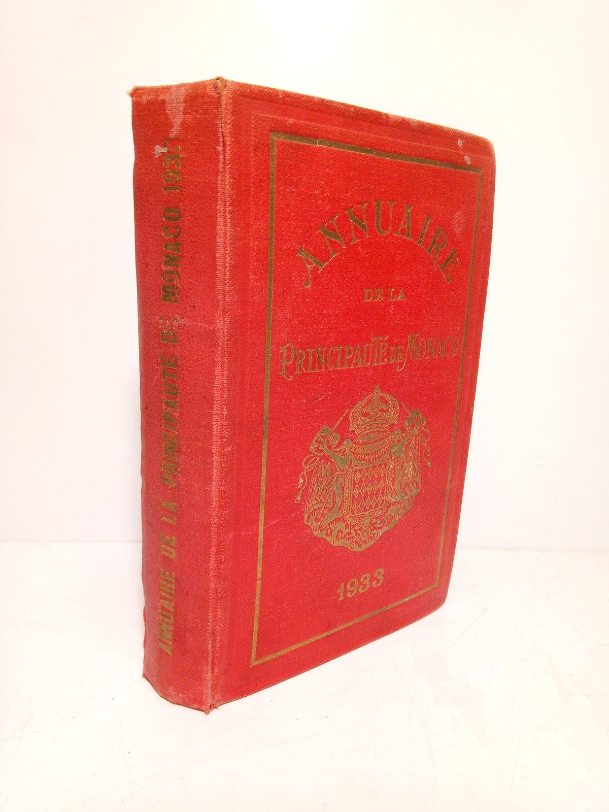 PRINCIPAUTE DE MONACO - Annuaire de la PrincipauT de Monaco. 1933