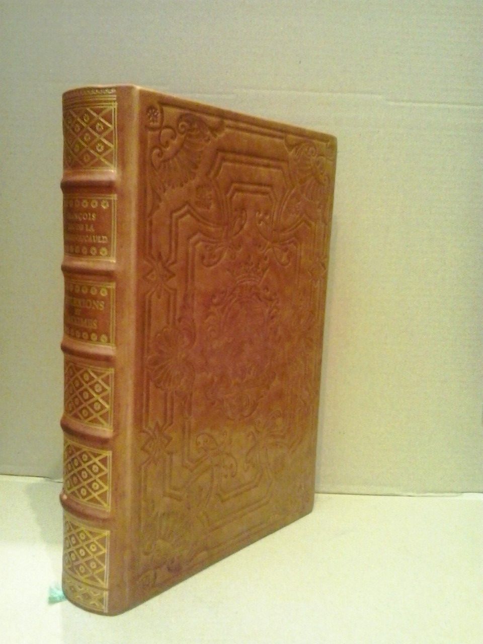 MARCILLAC, Francois, Duc de La Rochefoucauld - Rflexions ou Sentences et Maximes Morales de Franois Marcillac, Duc de La Rochefoucauld /  Texte collationn sur l'dition de Paris de 1678 suivi des Maximes posthumes et de lettres originales