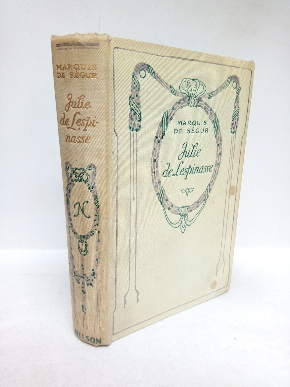 SEGUR, Marquis de - Julie de Lespinasse