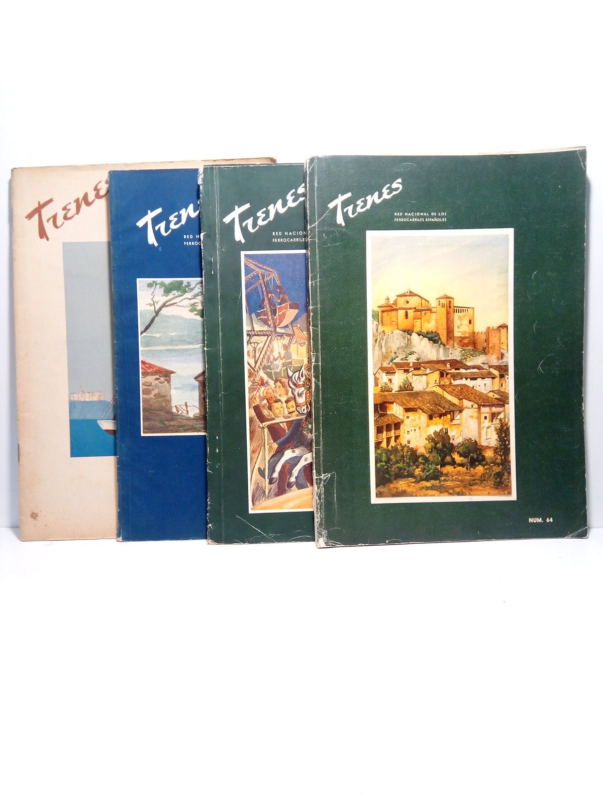 TRENES - TRENES. Red Nacional de los Ferrocarriles Espaoles. [Revista turstica y de divulgacin ferroviaria]