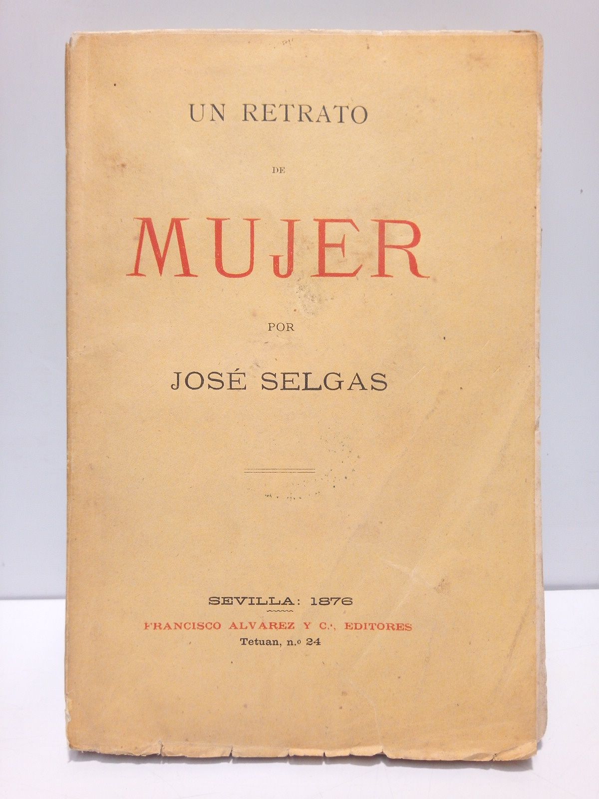 SELGAS, Jos - Un retrato de mujer