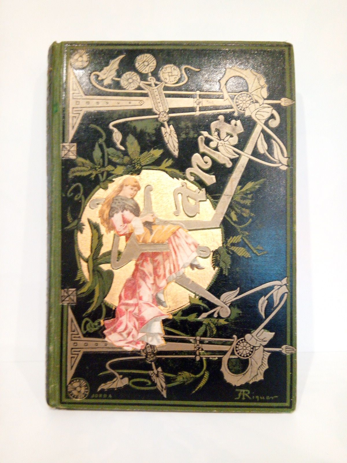 ISAACS, Jorge - Mara. (Novela americana) /  Ilustrada por Alejandro Riquer [incluido el diseo de la cubierta]; con grabados al zinc de Thomas; prol. de C. de la K.