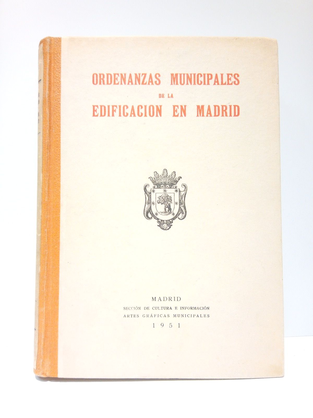 ORDENANZAS... - Ordenanzas municipales de la edificacin en Madrid