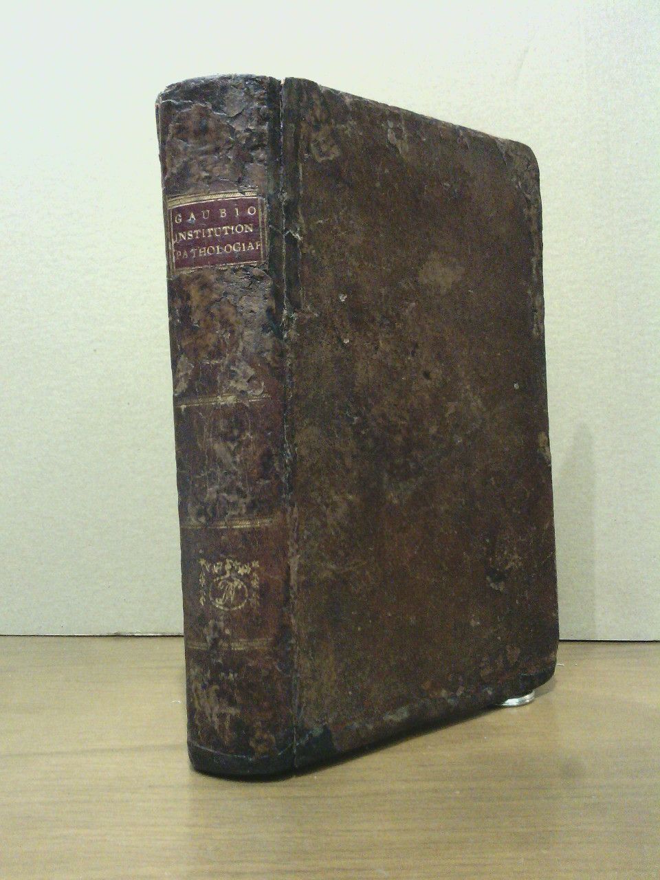 GAUBIO, H. D. [Hieronymus David Gaubius, 1705 - 1780] - Institutiones pathologiae medicinalis /  Praefatio de Johannes David Hahn