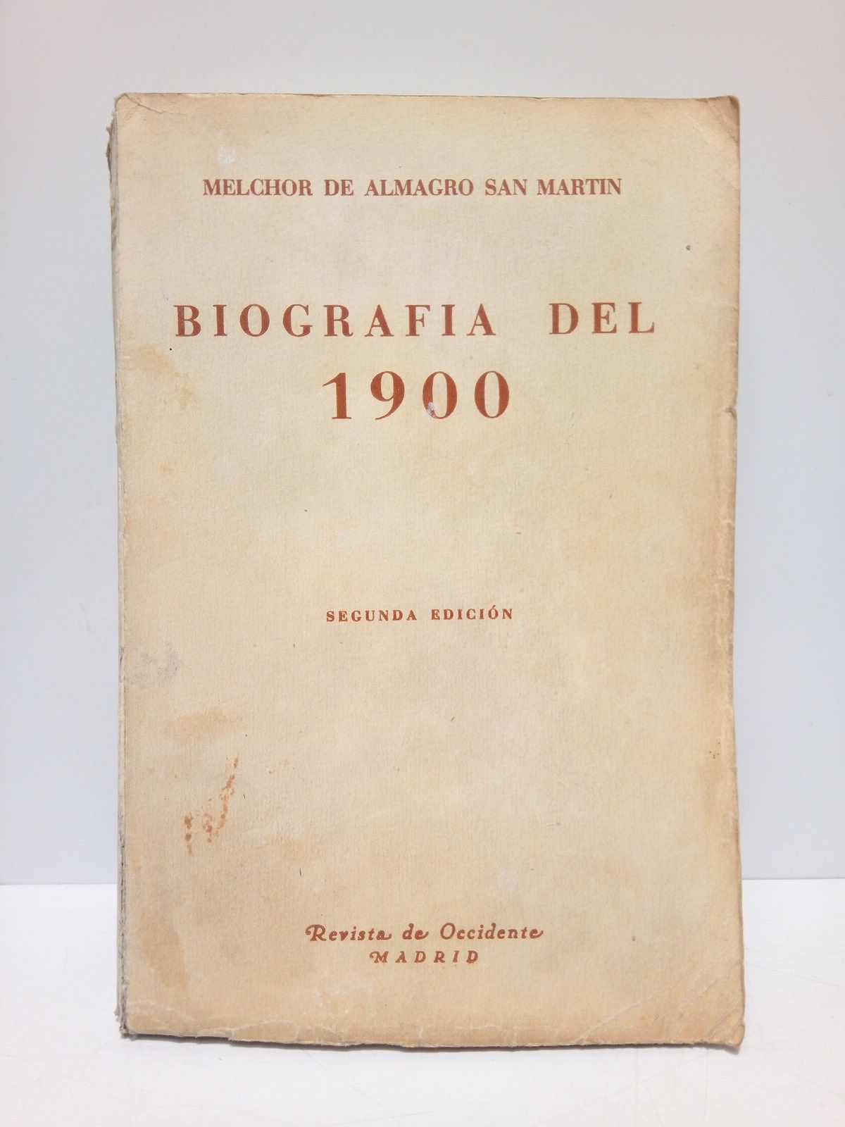 ALMAGRO SAN MARTIN, Melchor de - Biografa del 1900 /  [4] Acuarelas de Eduardo Vicente