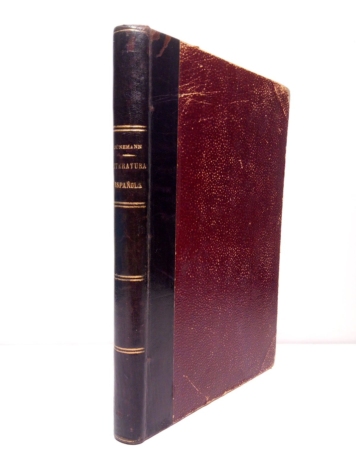JNEMANN, Guillermo - Historia de la literatura espaola y antologa de la misma