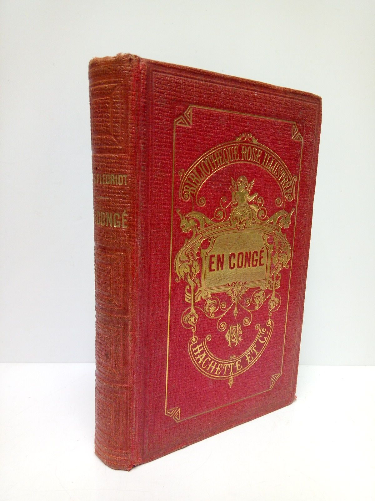 FLEURIOT, Mlle. Znade - En cong /  Ouvrage illustr de 61 vignettes, par ADRIEN MARIE