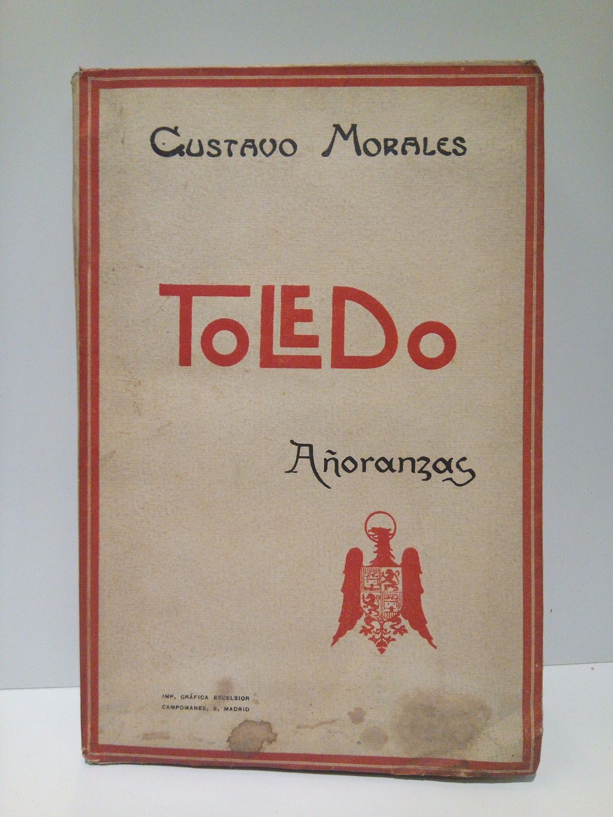MORALES, Gustavo - TOLEDO: Aoranzas