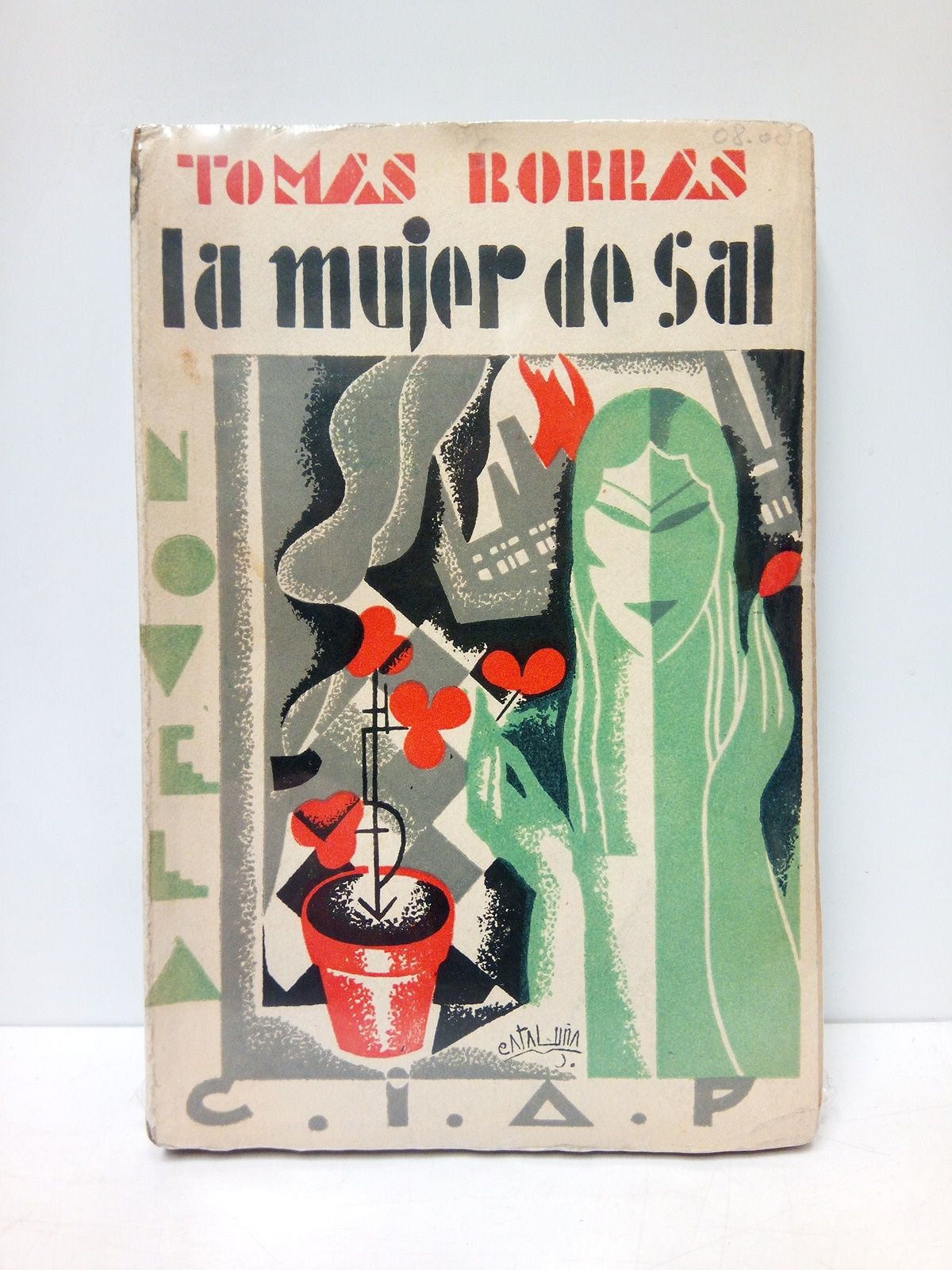 BORRAS, Toms - La mujer de sal (Novela)