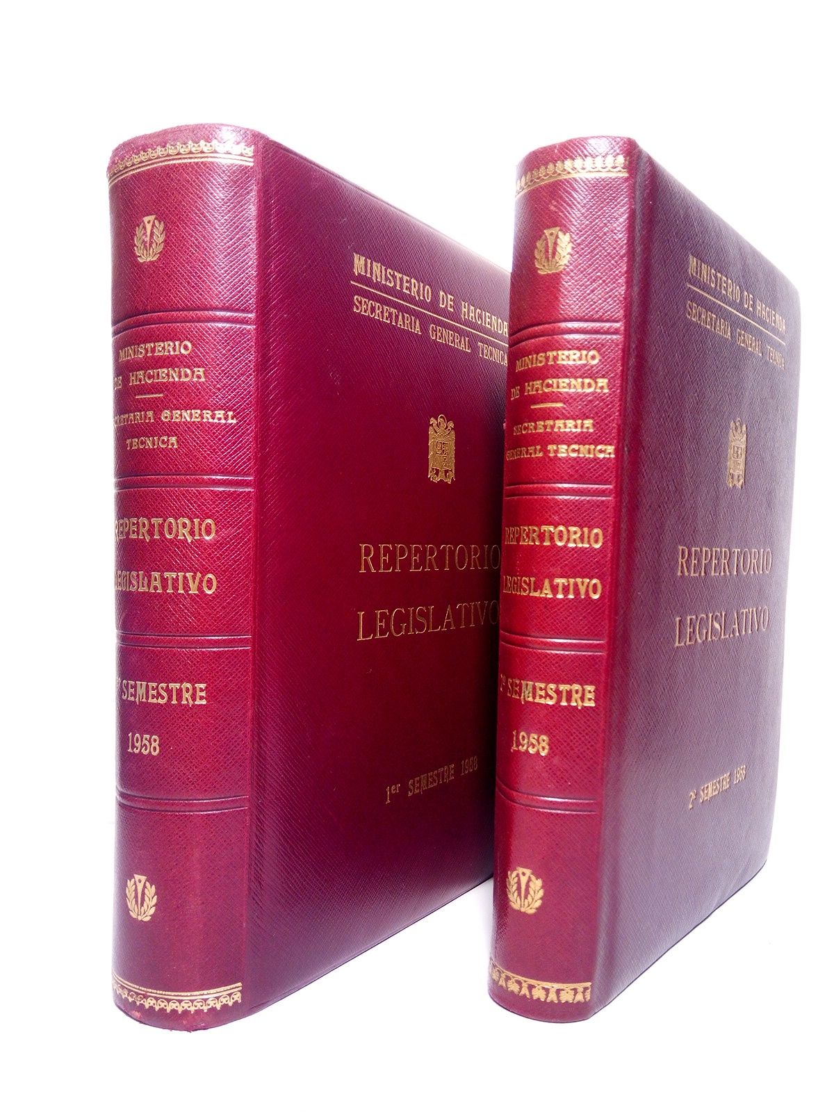 MINISTERIO DE HACIENDA - SECRETARIA GENERAL TECNICA - Repertorio Legislativo: Disposiciones publicadas en la Seccin primera del 