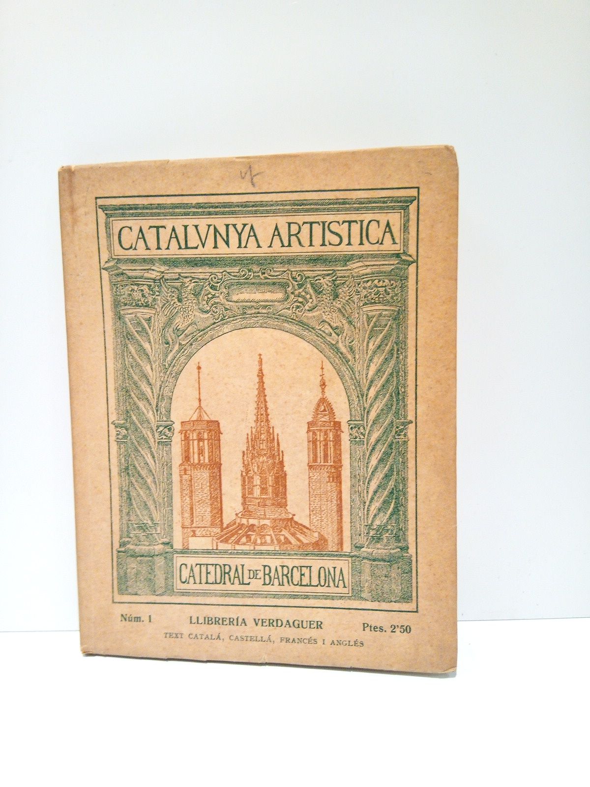 MARTORELL, Francesc - Catedral de Barcelona: Seixanta quatre il-lustracions amb text de...