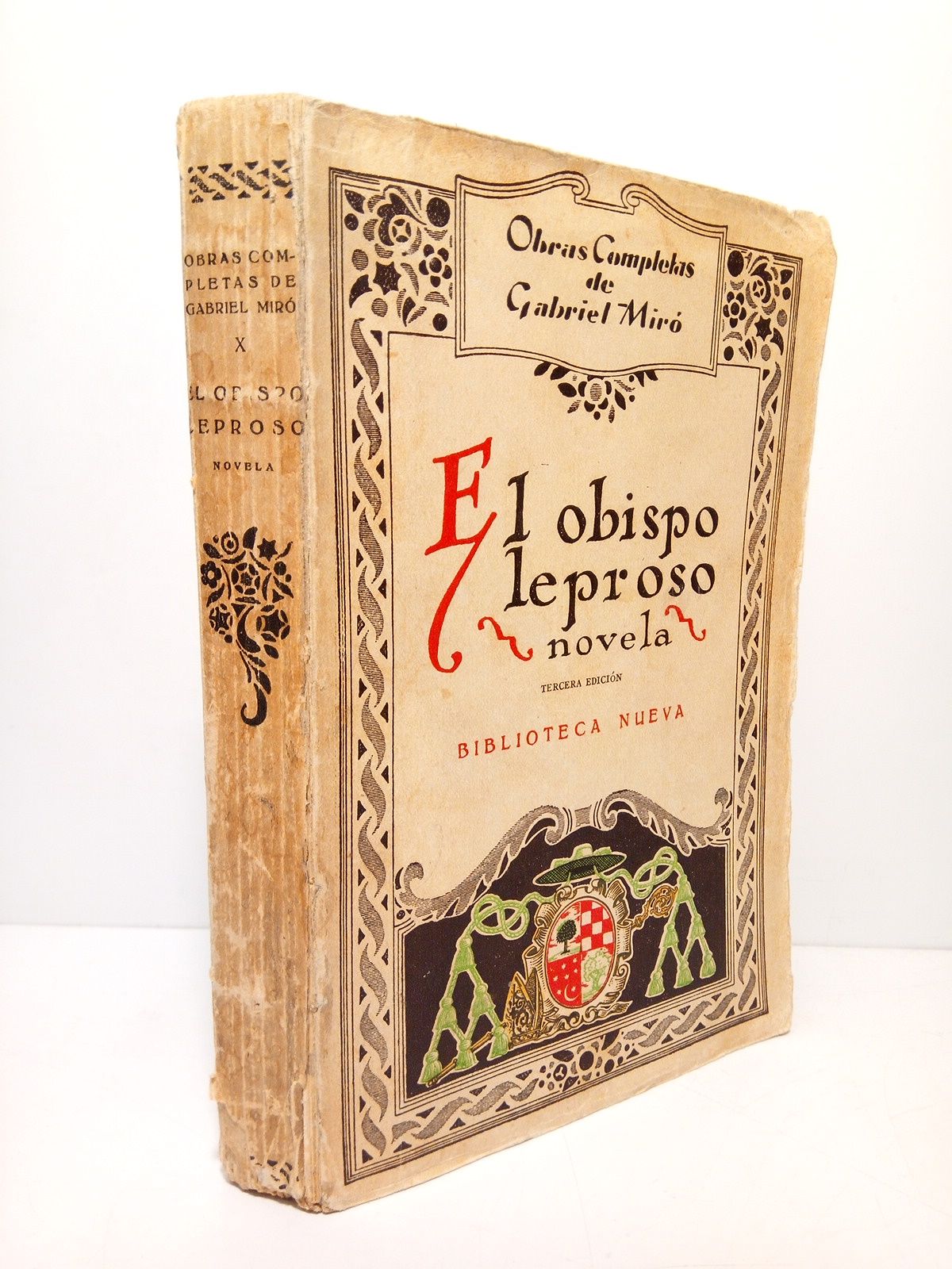 MIRO, Gabriel - El Obispo leproso (Novela): segunda parte de 