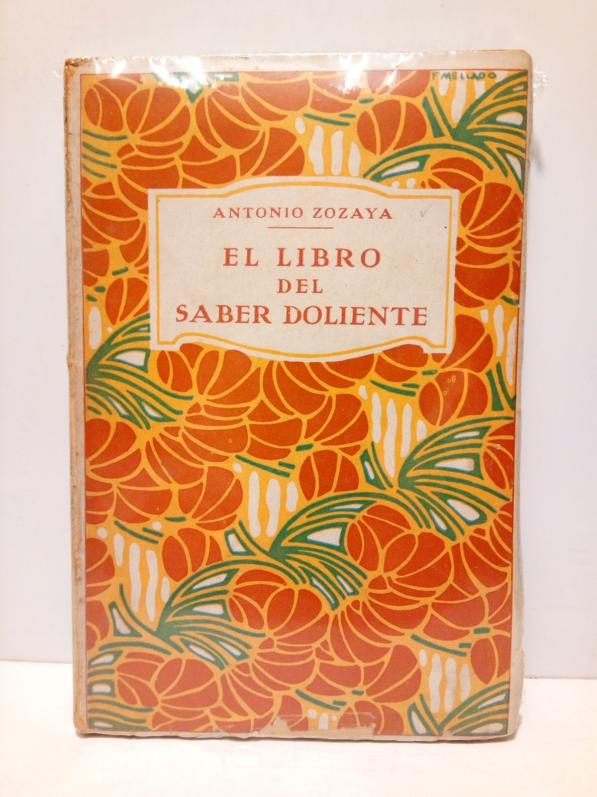 ZOZAYA, Antonio - El libro del saber doliente