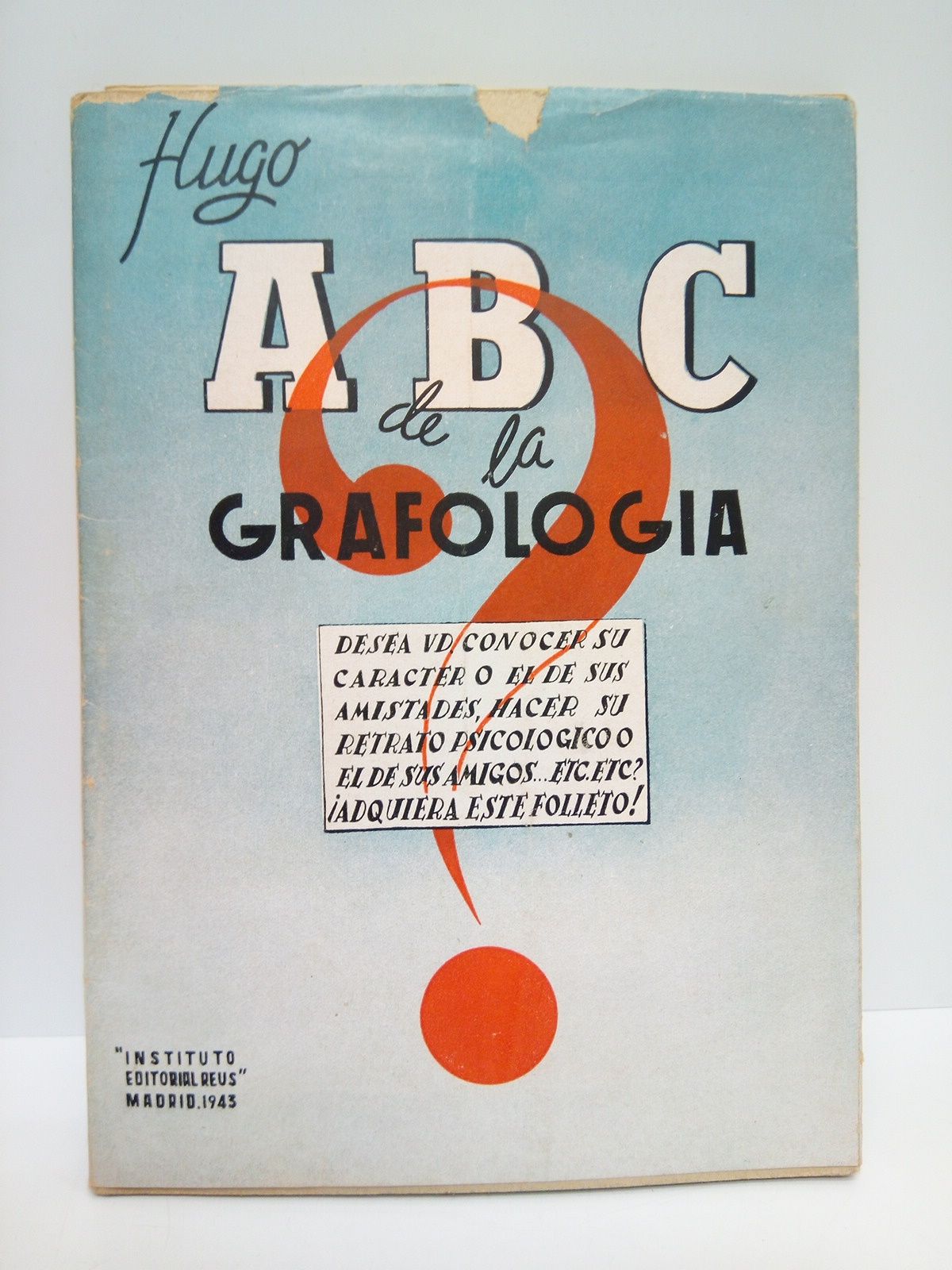 HUGO - A B C de la grafologa. (La grafologa al alcance de todos)