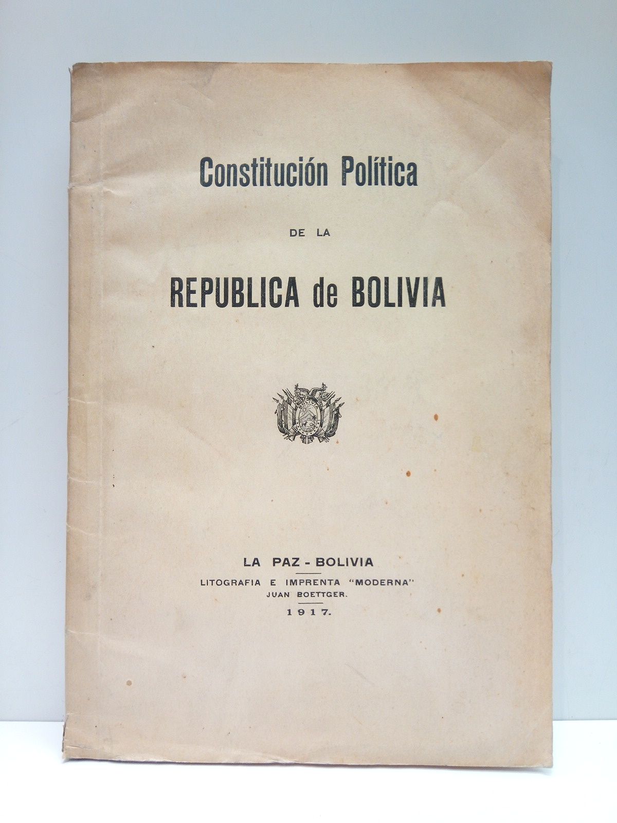 CONSTITUCION... - Constitucin Poltica de la Repblica de Bolivia