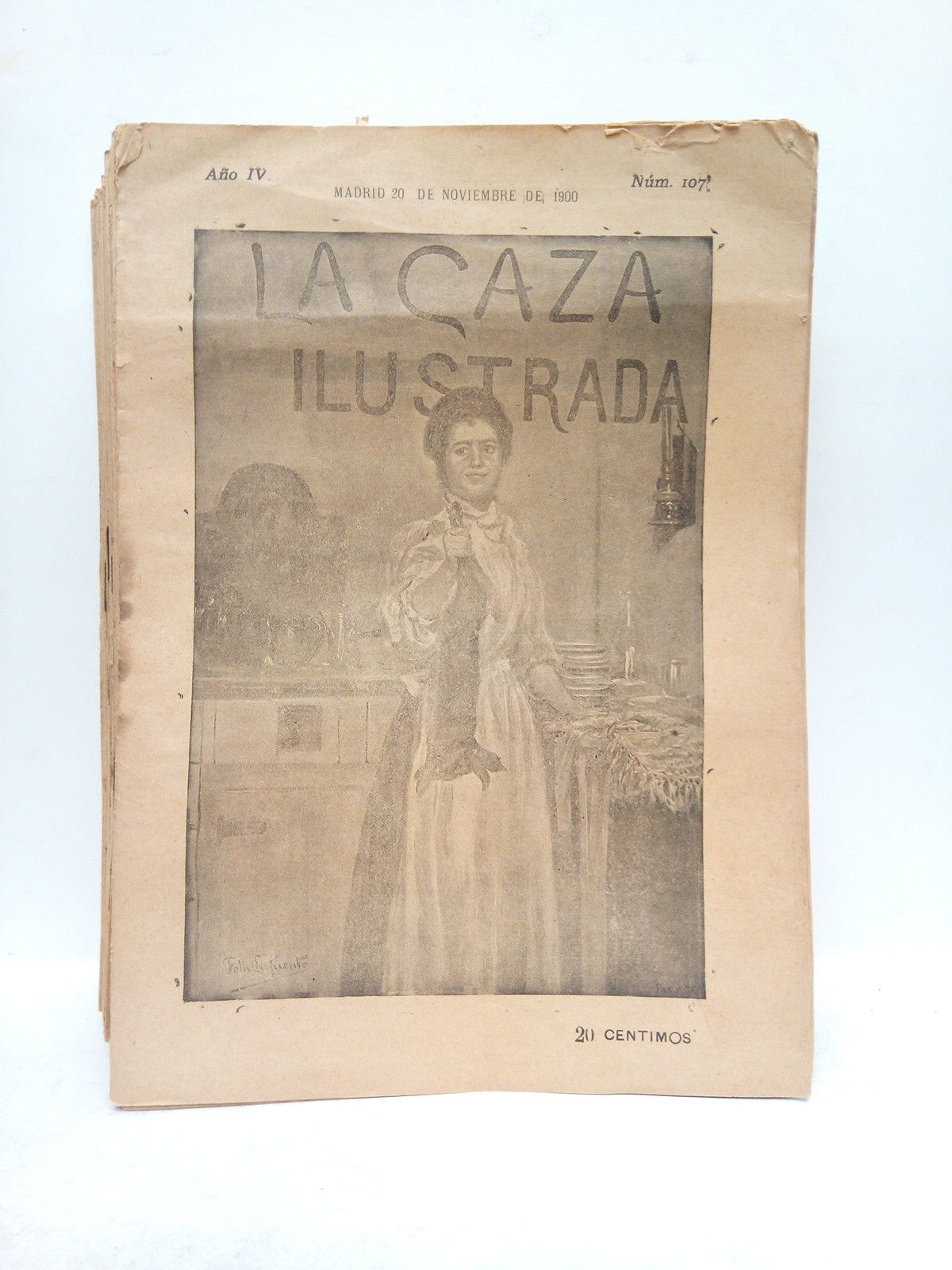 LA CAZA ILUSTRADA - La Caza Ilustrada. Organo Oficial de la Asociacin General de Cazadores / Director Juan M de Conde. Publicacin decenal