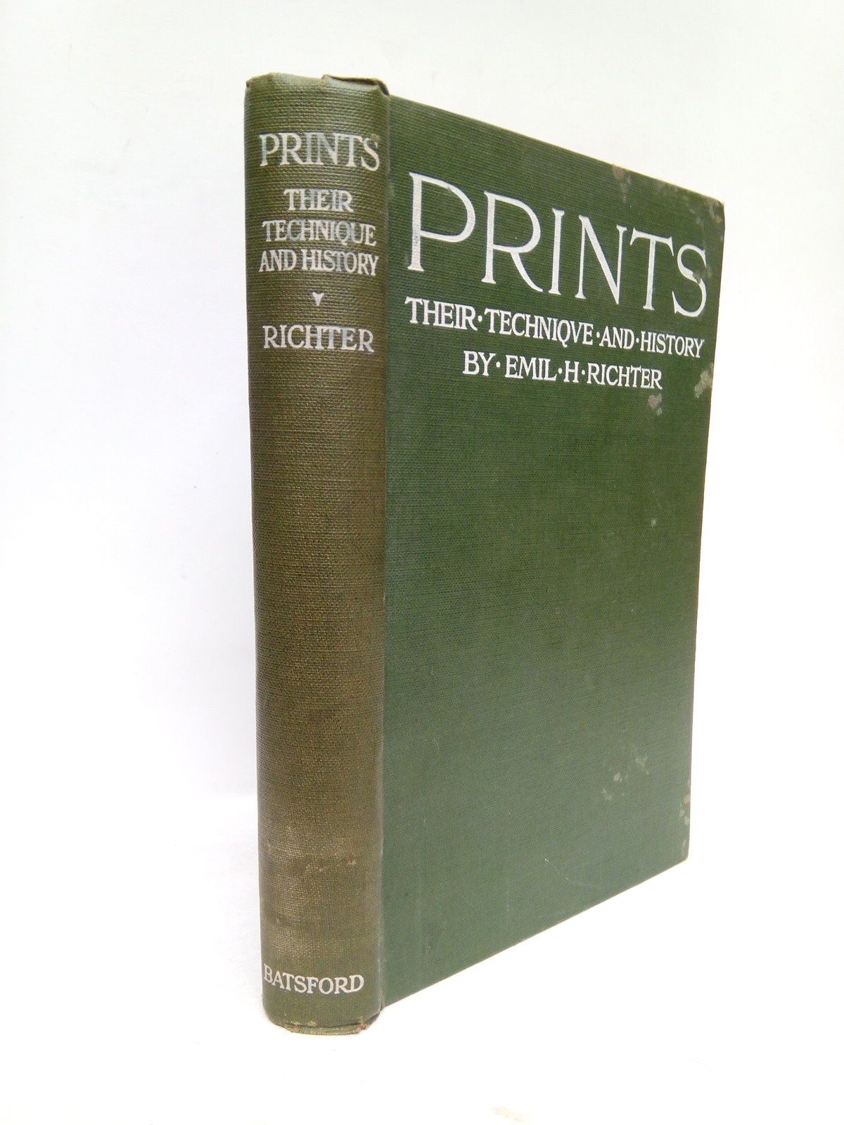 RICHTER, Emil H. - Prints. A brief review of their technique and history