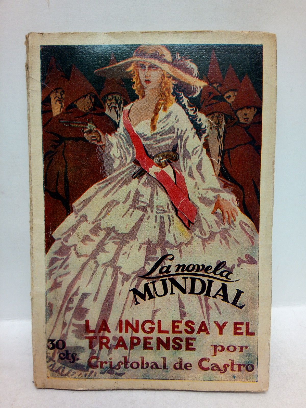CASTRO, Cristbal de - La inglesa y el trapense /  Ilustraciones de F. Marco