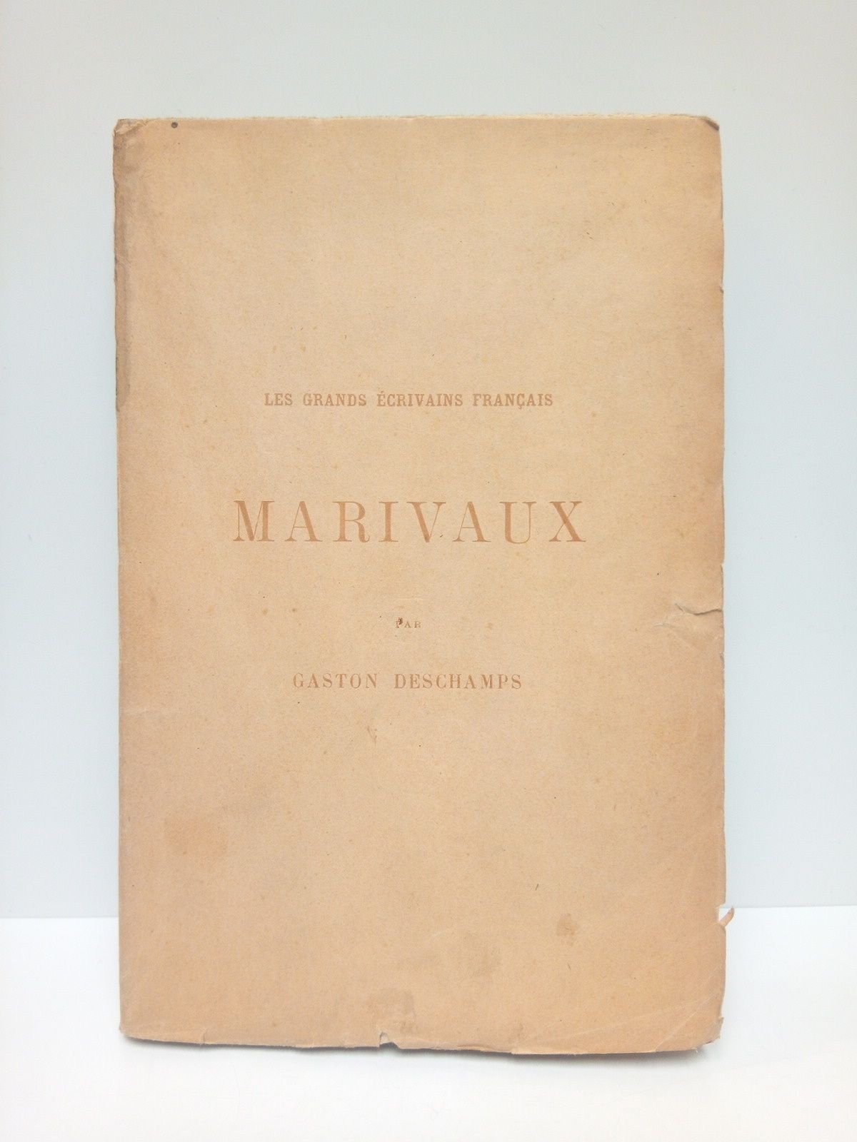 DESCHAMPS, Gaston - Marivaux