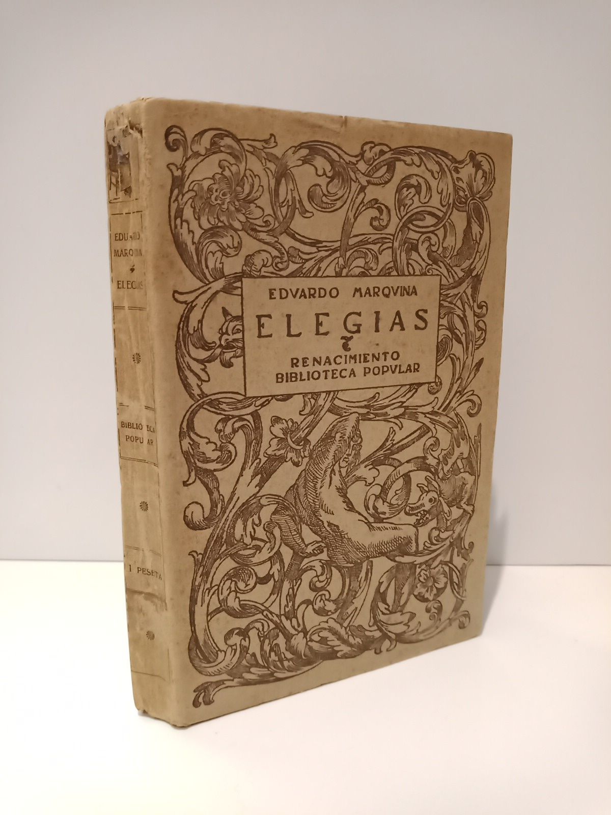 MARQUINA, E. [Eduardo] - Elegas [Poesas]