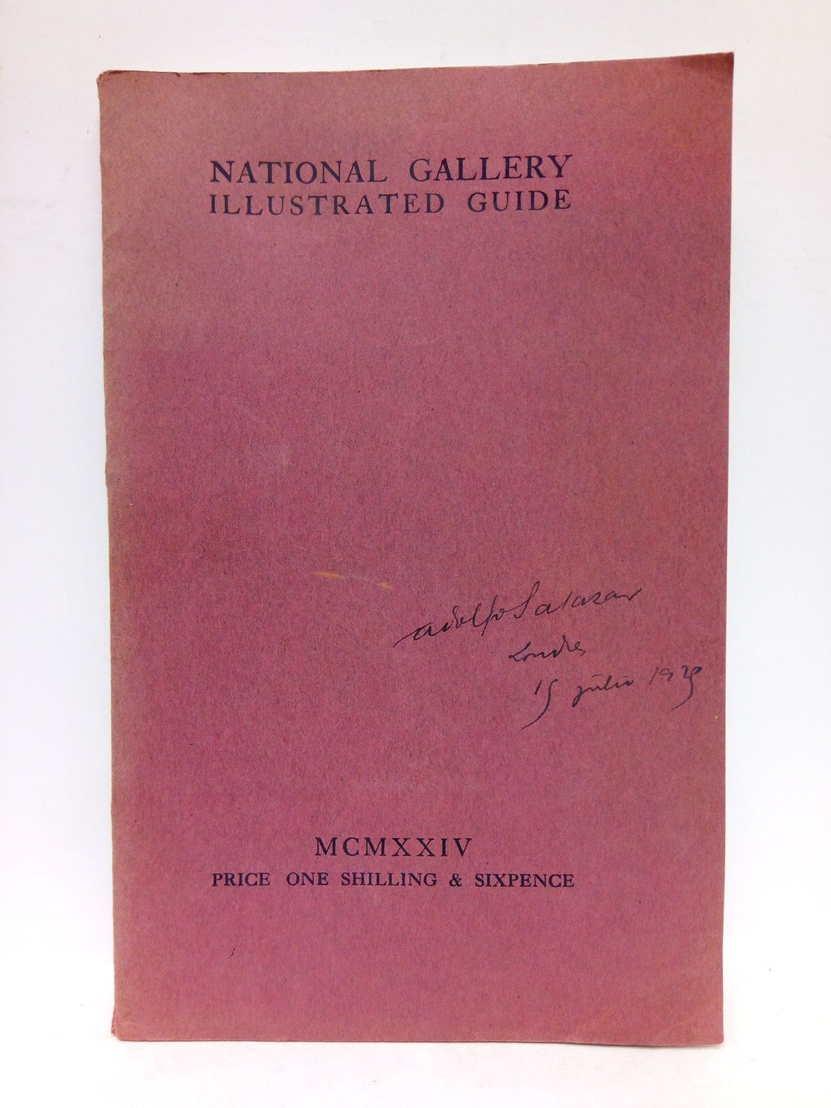 NATIONAL GALLERY - Illustrated Guide