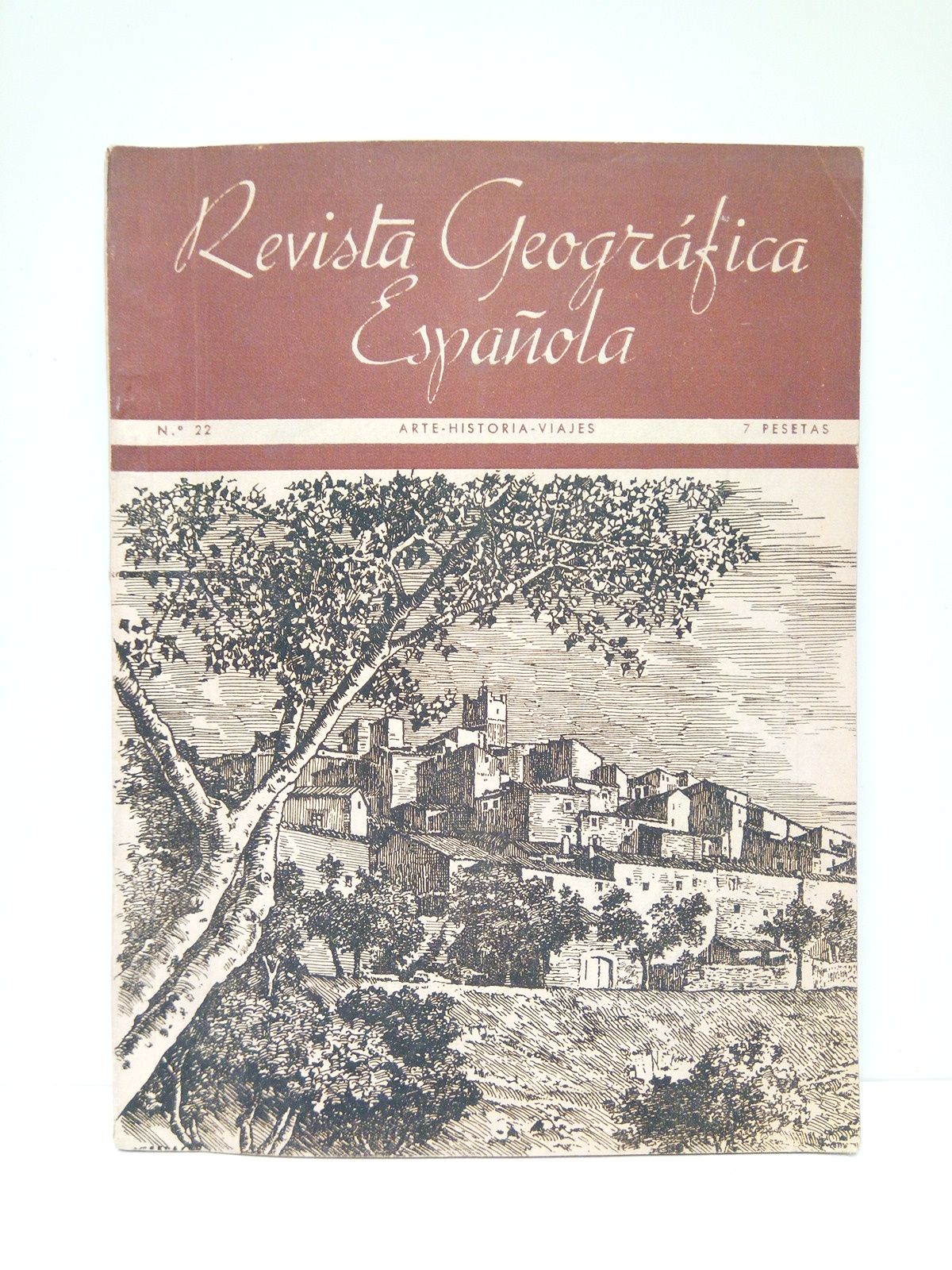 REVISTA GEOGRAFICA ESPAOLA. 22 - [CONTIENE]: A los diez aos de vida, por A. Veredas; Enrique Valera, Marqus de Aunn, por V. Salas; El poema de Buenos Aires, por Federico Garca Sanchiz; Estampas Canarias, por M. Padrn Quevedo; Los lagos argentinos del sur, por J. de Fox; El Rif (fotografas), por R. Rosillo; La histrica Villa de Sos del Rey Catlico, por J. Sanz y Daz; Una visita a los estudios de la Columbia y de Walt Dysney en Hollywood, por V. Salas
