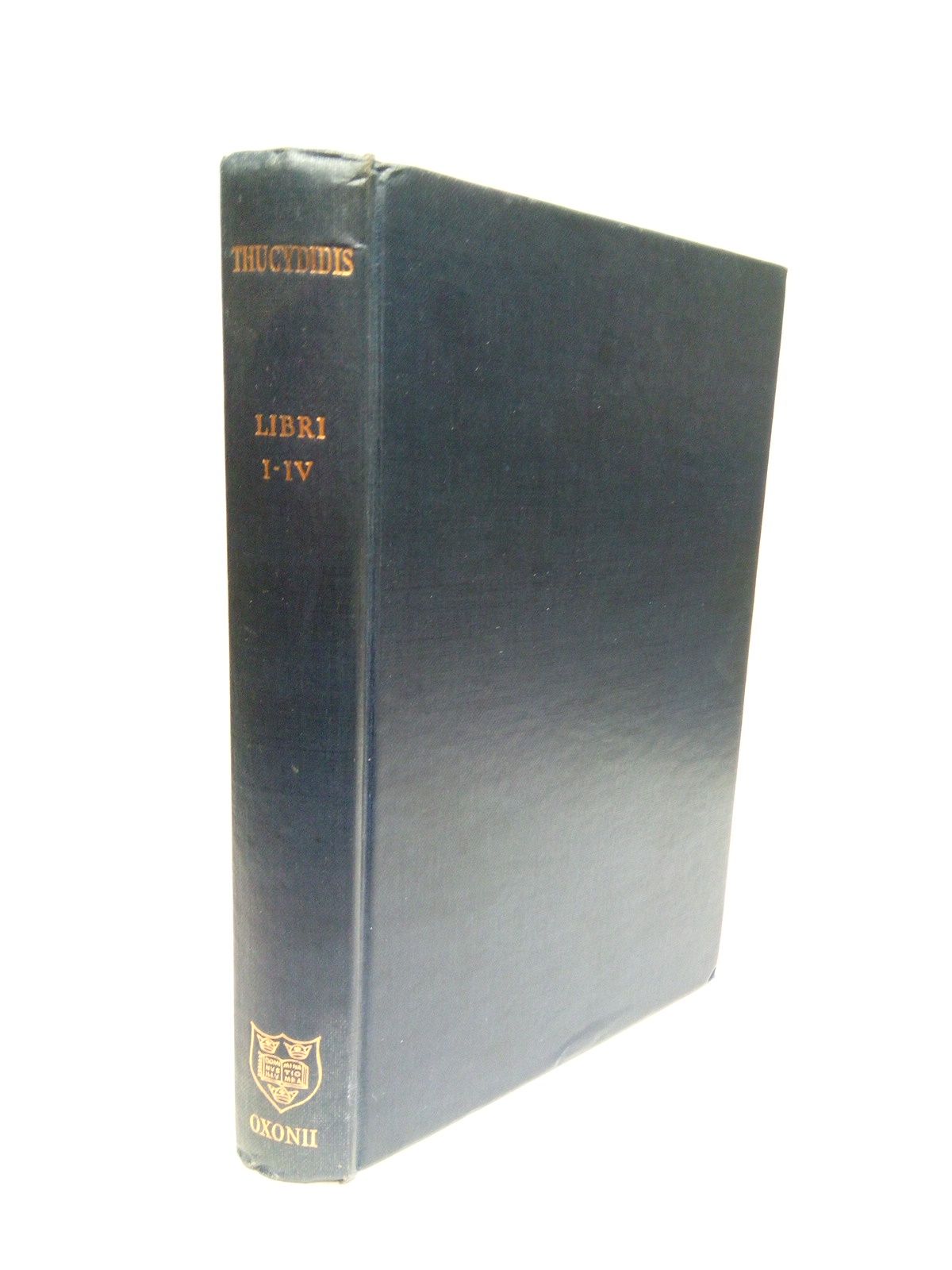 THUCYDIDIS - Historiae /  Recognovit brevique adnotatione critica instruxit Henricus Stuart Jones /  Prefacio en Latn. [Tomus Prior]