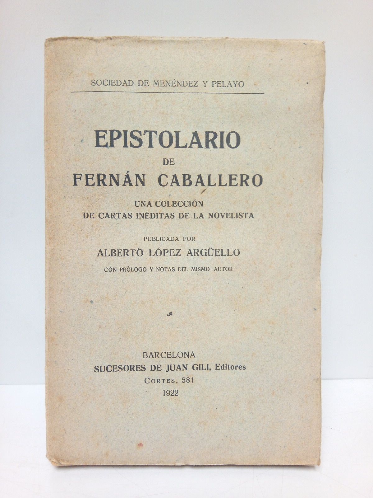 CABALLERO, Fernn [seud. de 