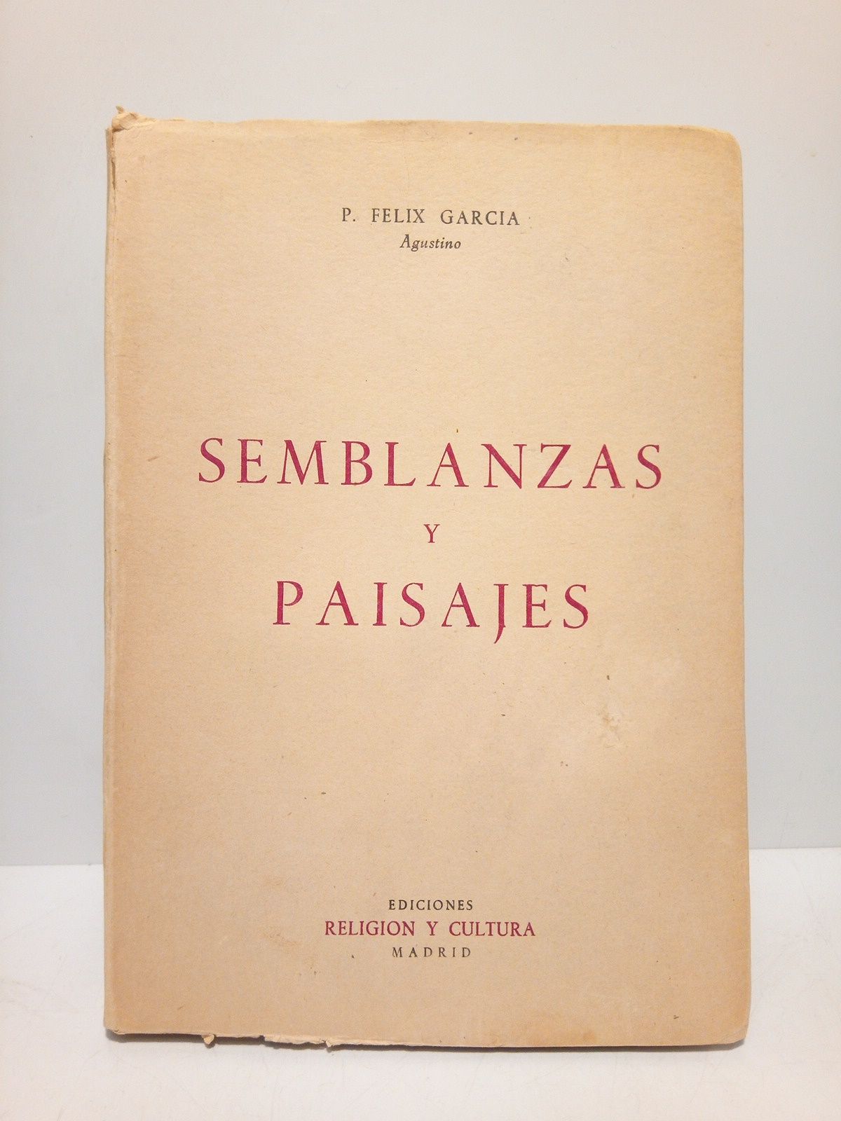 GARCIA, P. Flix - Semblanzas y paisajes