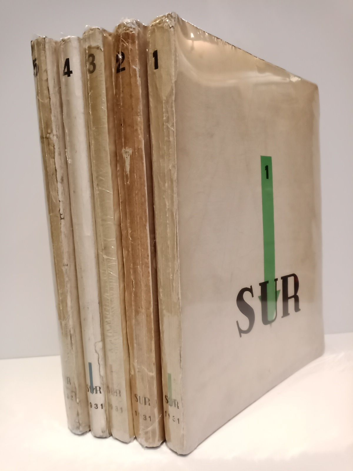 SUR - SUR. Revista trimestral. Publicada bajo la direccin de Victoria Ocampo. Nmeros 1, 2, 3, 4 y 5