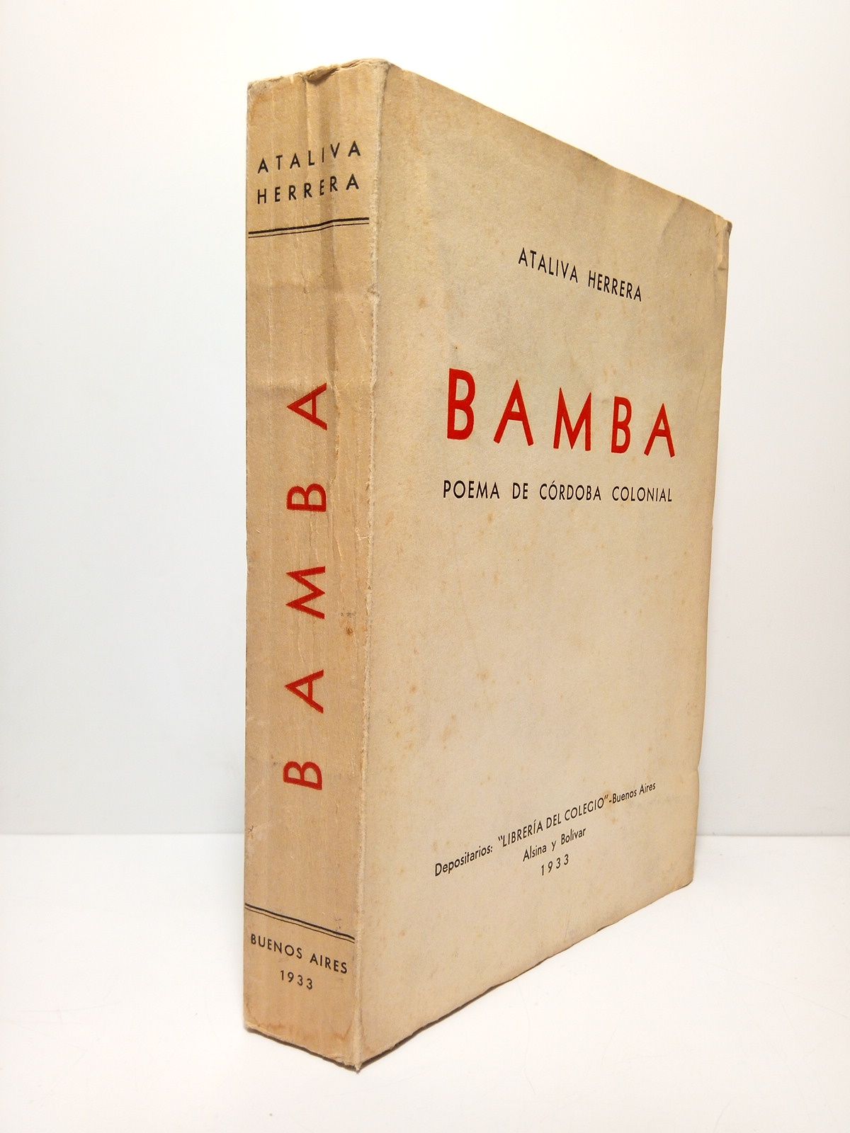 HERRERA, Ataliva - Bamba: Poema de Crdoba colonial