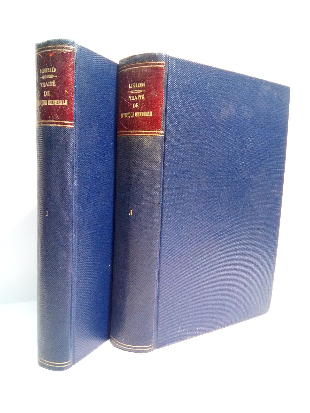 LUBIMENKO, V. N. - Trait de Botanique Gnrale /  Traduit du russe par Mlle. Anna Joukov; revu par Ferdinand Lot et J. Friedel; avec un prface de M. Molliard