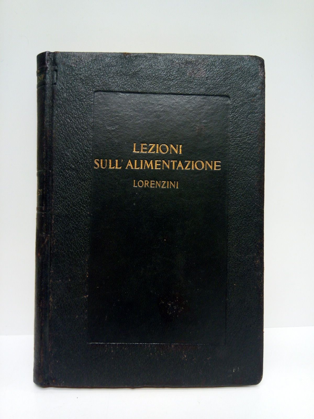 LORENZINI, Giovanni - Lezioni sull'alimentazione: Fisiologia e regimi