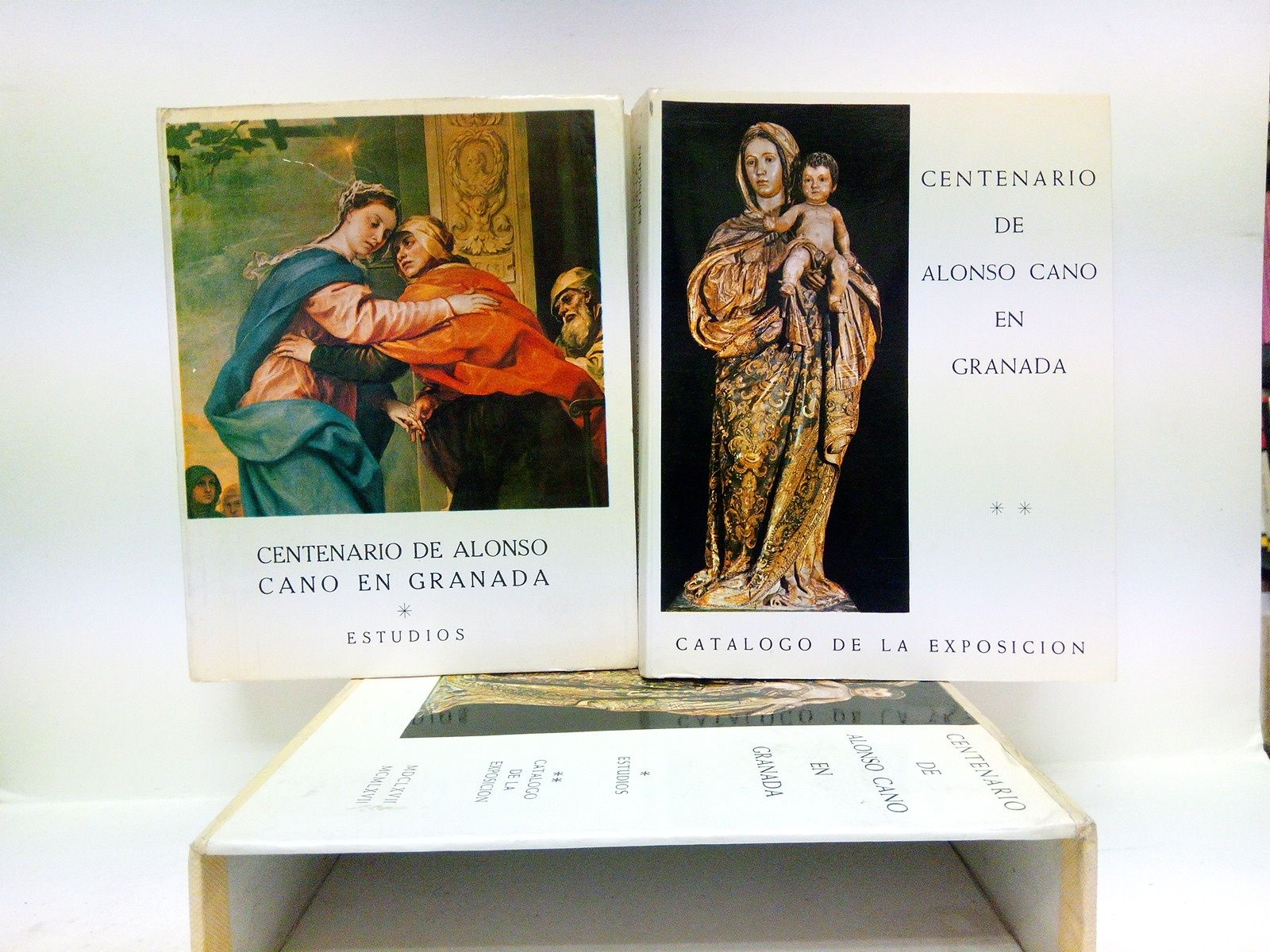 MINISTERIO DE EDUCACION Y CIENCIA - Centenario de Alonso Cano en Granada. 1: Estudios; 2: Catlogo de la exposicin
