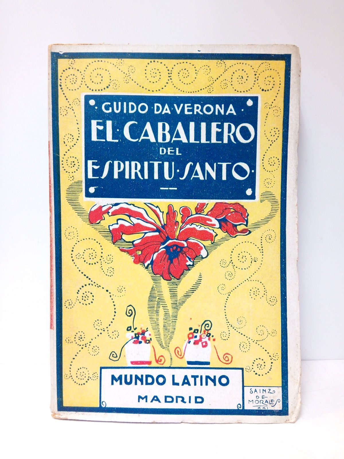 VERONA, Guido da - El caballero del Espritu Santo. (Novela) /  Traduccin de A. Sapela