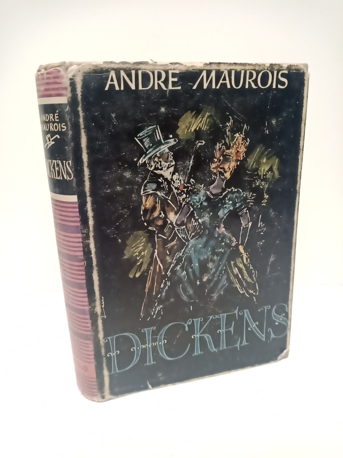 MAUROIS, Andr - Dickens /  Traduc. directa por Rafael Vzquez-Zamora; sobrecubierta y tapas de Will Faber