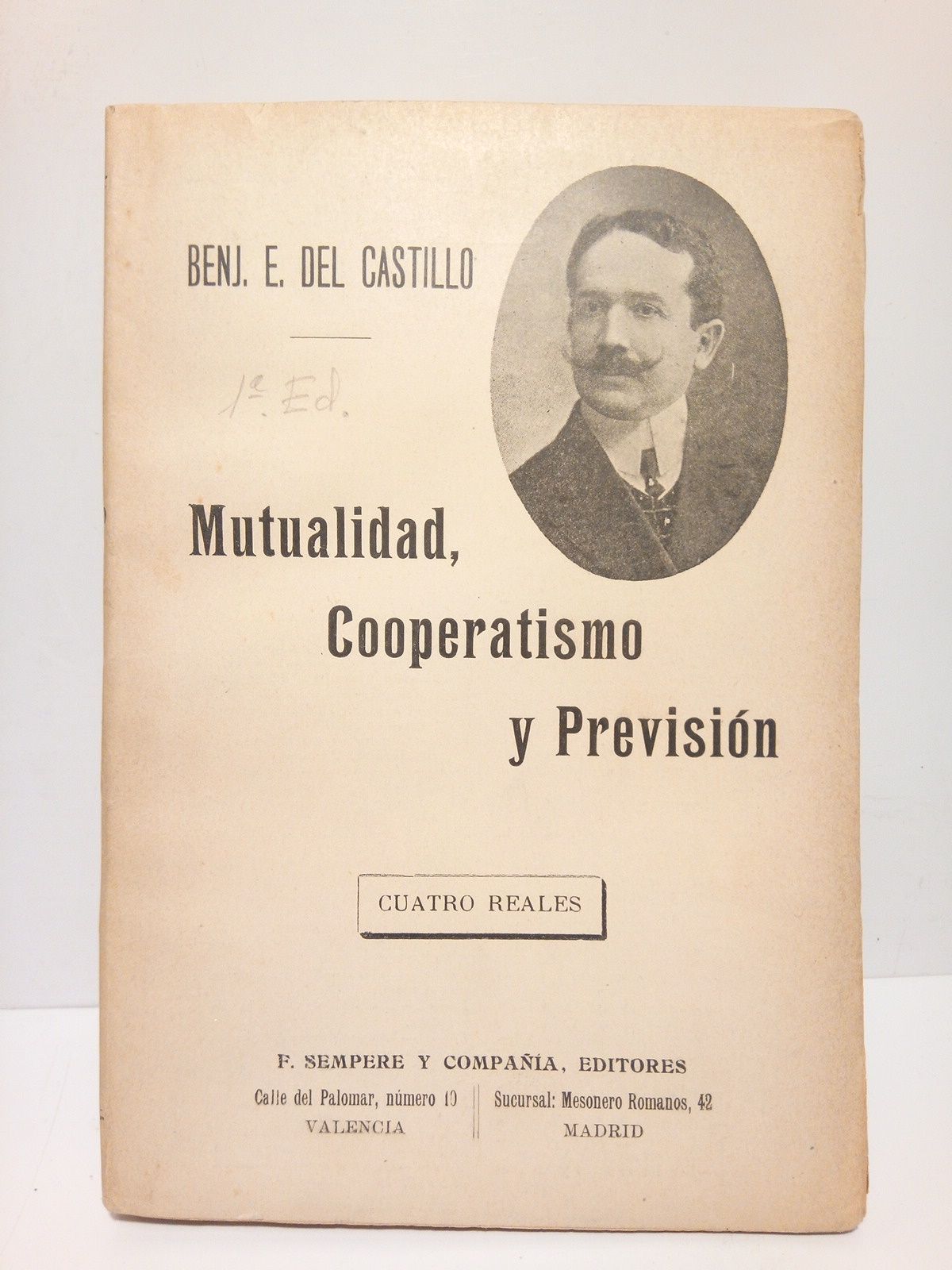 CASTILLO, Benjamn E. del - Mutualidad, Cooperatismo y Previsin