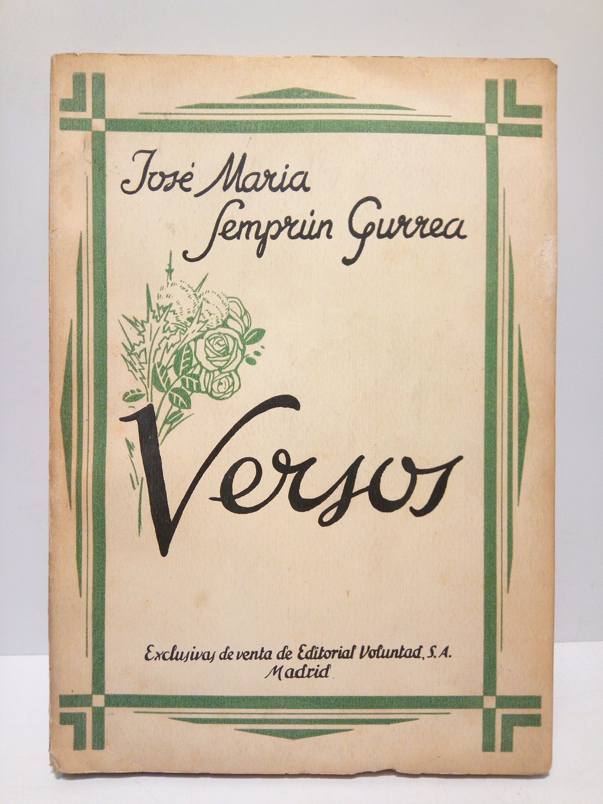 SEMPRUN GURREA, Jos Mara - Versos