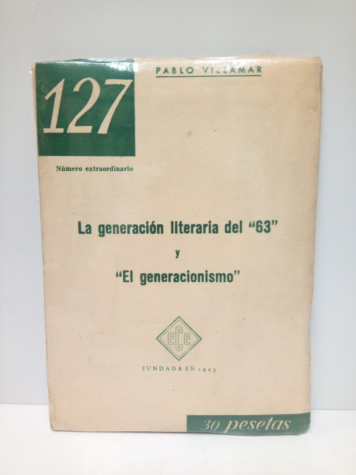 VILLAMAR, Pablo - La generacin literaria del 