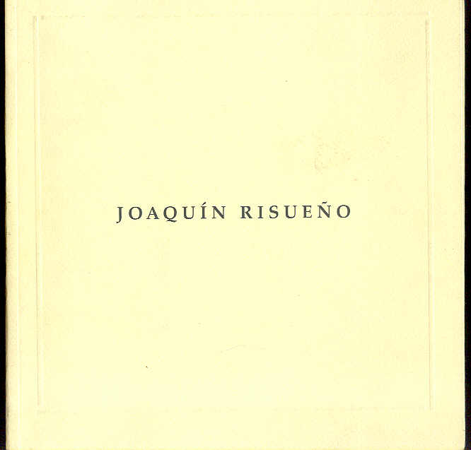 GALERIA MORIARTY - Joaqun Risueo. (Exposicin en la Galera Moriarty, Madrid. Mayo de 1995)