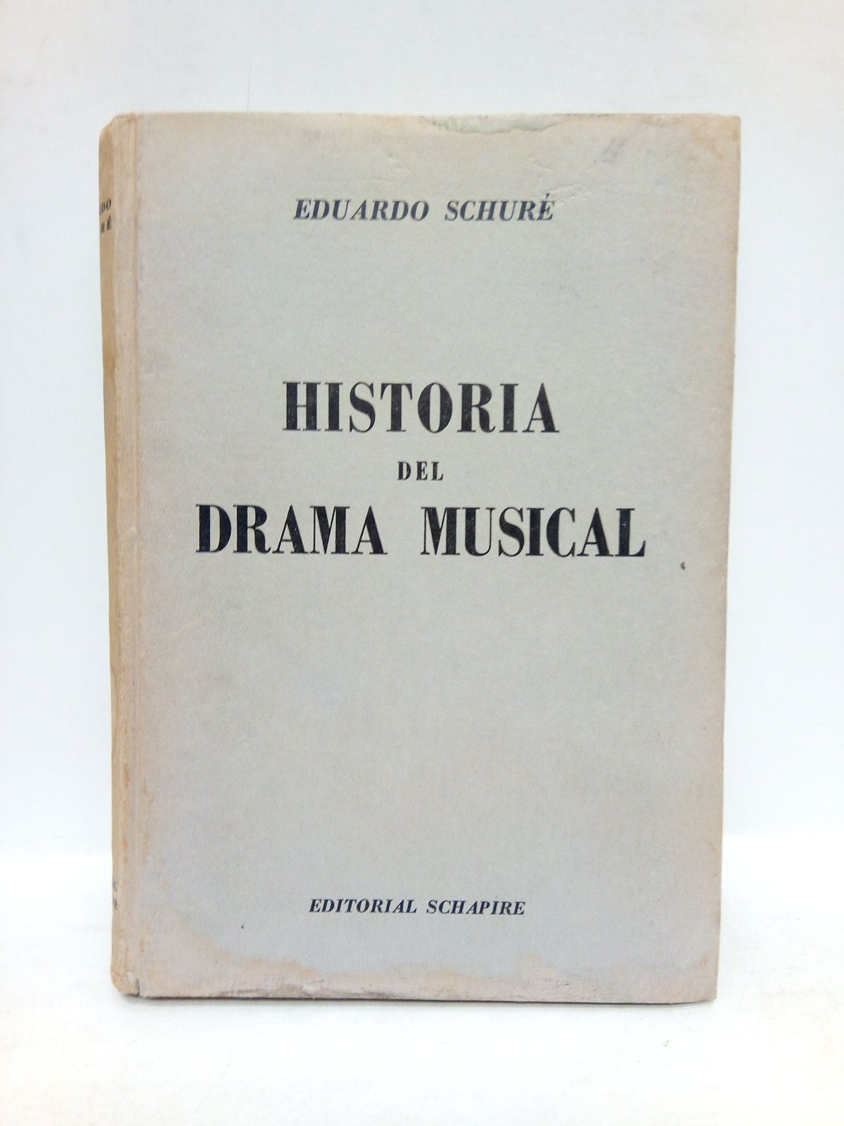 SCHURE, Eduardo - Historia del drama musical