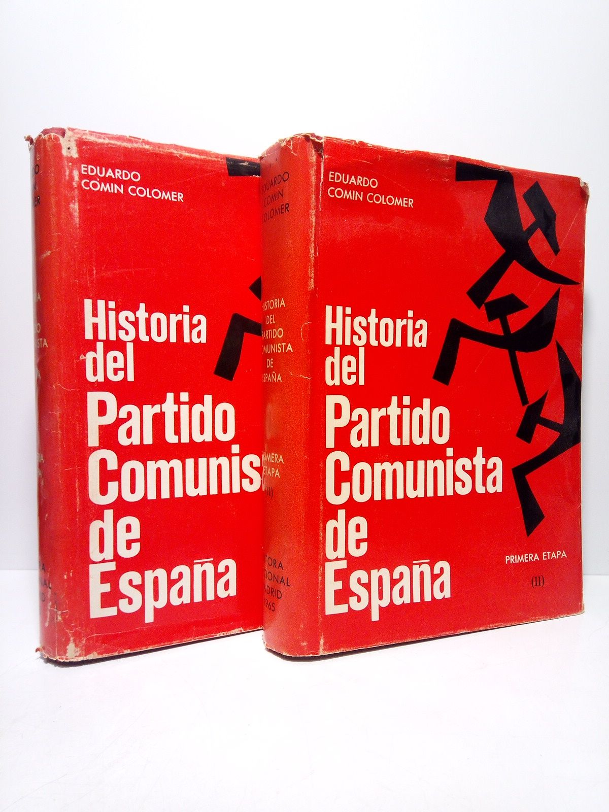 COMIN COLOMER, Eduardo - Historia del Partido Comunista de Espaa.  PRIMERA ETAPA: Abril, 1920 - Febrero, 1936. Del nacimiento a la mayoria de edad. [EN 2 TOMOS]