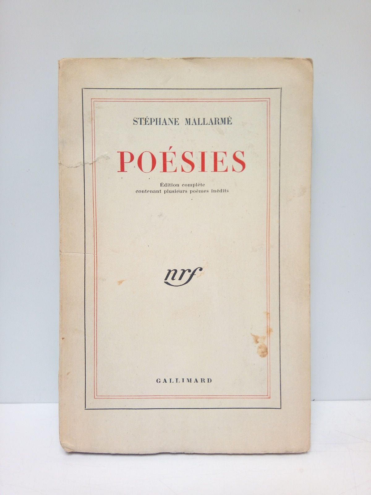 MALLARME, Stphane - Posies (Edition complte contenant plusieurs pomes inedits)