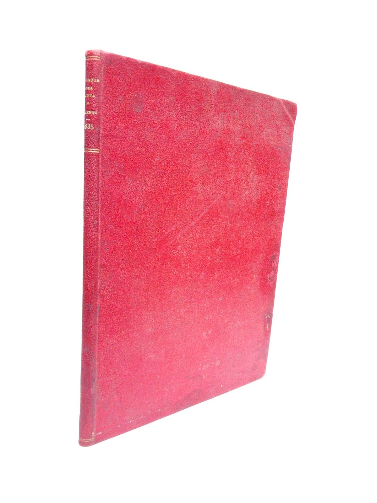 LON ALBAREDA, Jos [colecciona] - Almanaque de la Gaceta de Fomento coleccionado por... para 1885