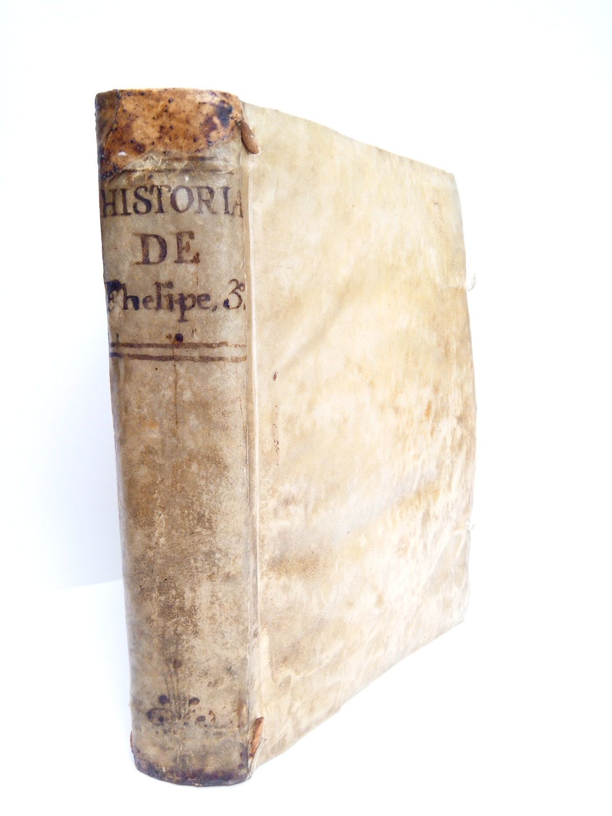 YAEZ, Juan [ Juan Yaez Fajardo y Montroy; Virgilio Malvezzi; Baltasar Porreo] - Memorias para la Historia de Don Felipe III. Rey de Espaa /  Recogidas por Don Juan Yaez. Dirigidas a el Excelentissimo Seor Marqus de Grimaldo, del Consejo de Estado del Rey Nro.  Sor. /  Con un amplio prlogo (introductorio) sin autor, aunque sin duda es de Juan Yaez (que va desde la pag 1 hasta la pag. 152), seguido de la 