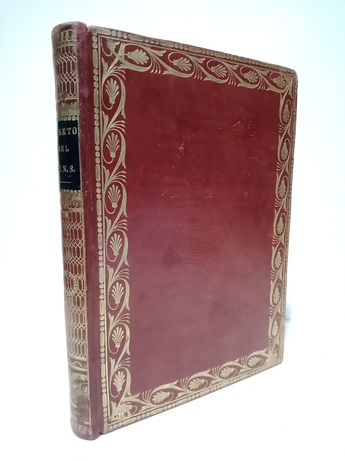 NIEVA, Josef Mara de - Decretos del Rey Nuestro Seor Don Fernando VII, y Reales Ordenes, Resoluciones y Reglamentos Generales expedidos por las secretaras del Despacho Universal y Consejos de S. M. desde 1 de  Enero, hasta fin de Diciembre de 1827. [TOMO XII]